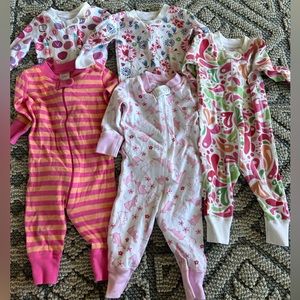 5 set bundle 6-9m Hanna Andersson pajamas